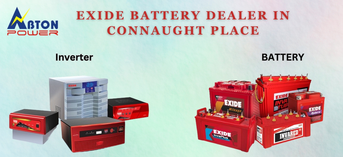 Red and Green Century Batteries Poster